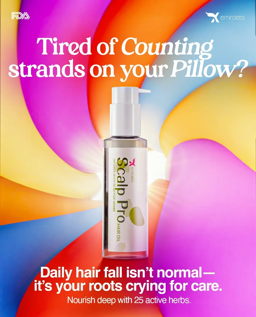 Scalp Pro Hair Oil - X Emirates - X Emirates cover